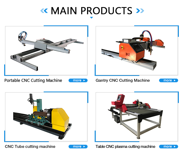 Dia 400mm CNC Plasma Rotary Tube Cutters CNC Pipe Cutting Machine