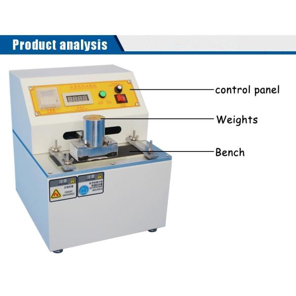 Printing Ink Abrasion Test Machine Ink Decolorizing Test Machine