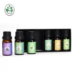 10ML 6pcs Aromatherapy Essential Oil Set Pure Natural Customized