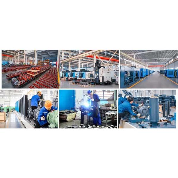 Jufeng Two-stage Medium-pressure Screw Air Compressor