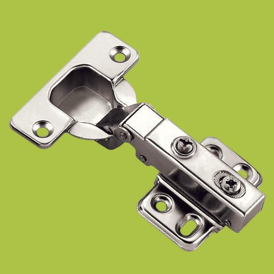 Quality free samples cabinet hardware cold-rolled steel hinge with Nickel finish for sale