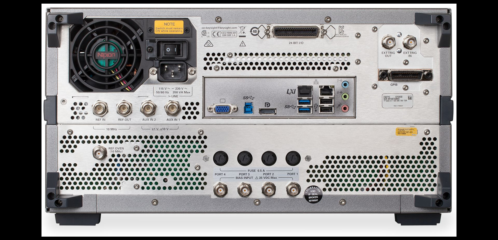 Practical ENA Vector Network Analyzer Keysight Agilent E5071C Rackmount