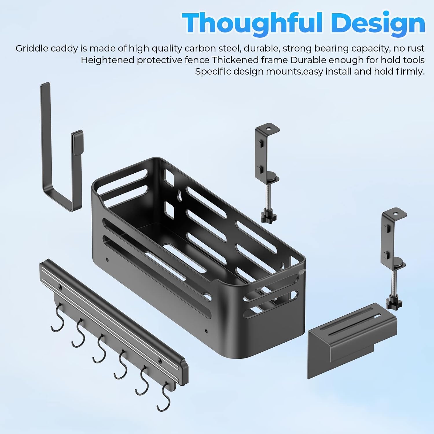 Griddle Caddy for Blackstone Griddle Grill BBQ Accessories Storage for Your BBQ Needs