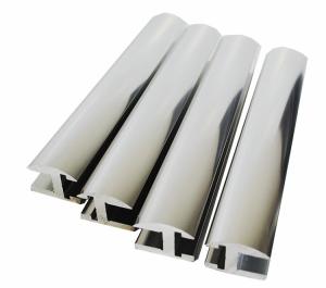 Wholesale Mirror Chrome Polished Aluminium Profile For Shower Enclosures , Glass Shower Door from china suppliers