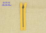 Black Nickel Teeth Close End Jeans Metal Zipper Polyester Tape For Uniform /