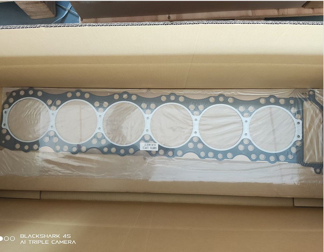 Mitsubishi Metal Cylinder 6M70 Engine Head For Construction Machine