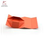 Orange Color 1250gsm Hard Cardboard Gift Boxes With UV Coating