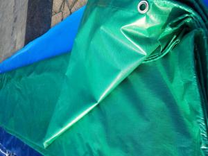 Wholesale Waterproof PVC Coated Tarpaulin Rain Cover Anti - Mildew For Lumber from china suppliers