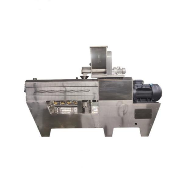 White Blue Stainless Steel Material Screw Feed Extruder Dog Food Cat Food