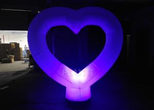 Wholesale 2.2 Meter Inflatable Light Balloon Heart Shape For Wedding Decoration from china suppliers