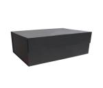 Luxury 1200gsm Black Gift Box Magnetic 2 Sided Printing