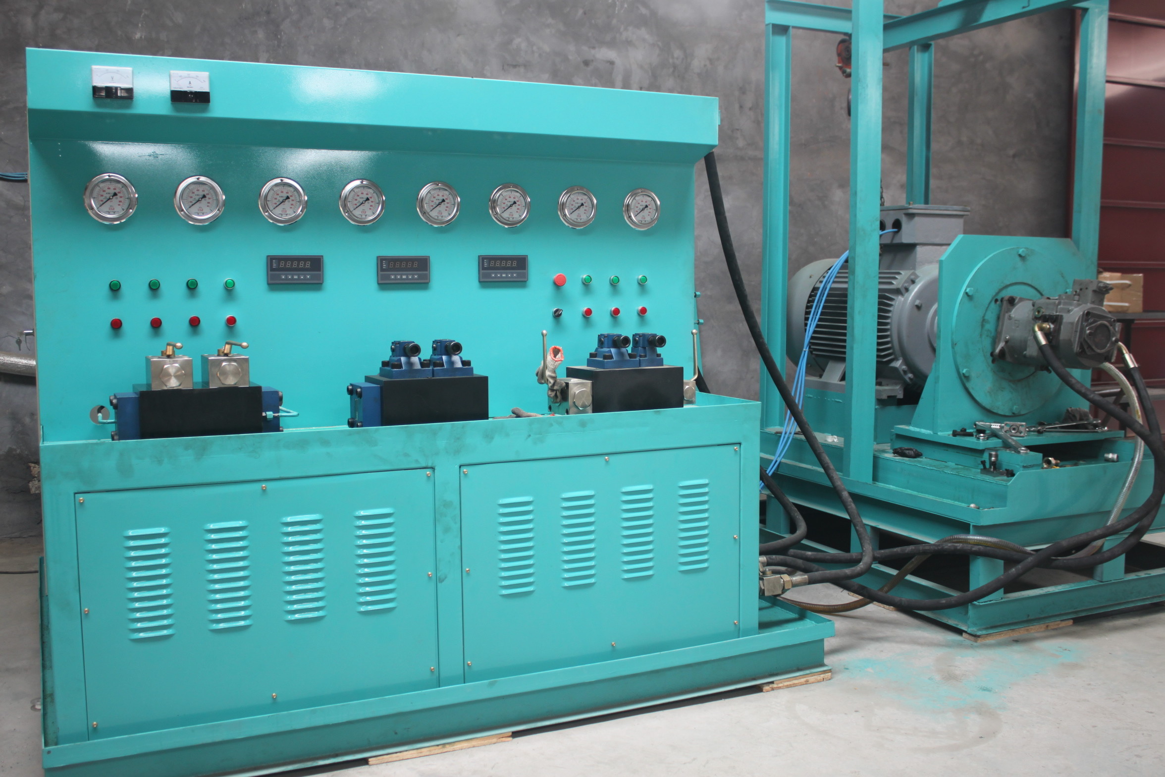 Computerized Digital Hydraulic Pump Test Bench For Repairing Excavator