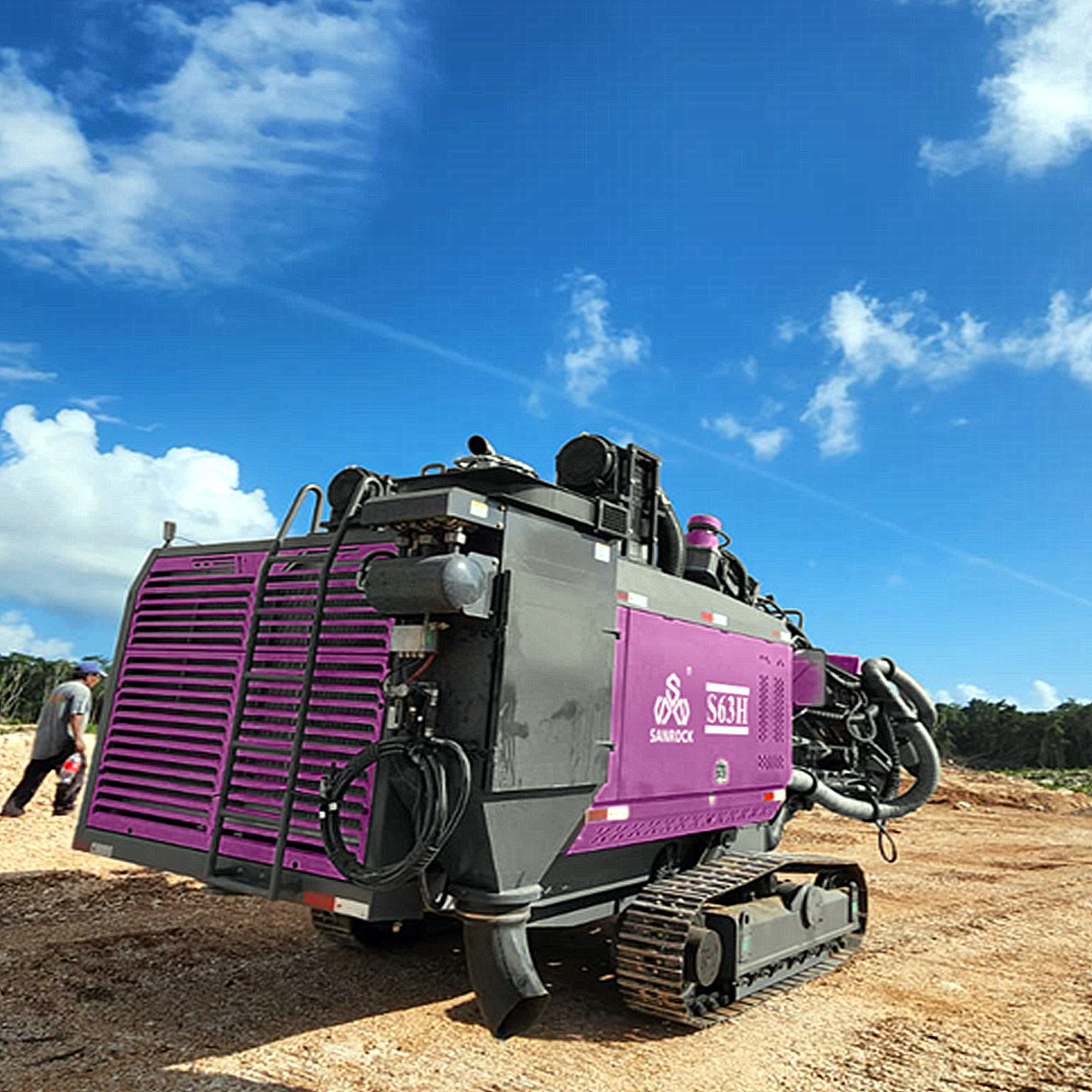 Automatic Drilling Rig With Rod Changing System Mining Drilling Machine Hydraulic DTH Drilling Rig