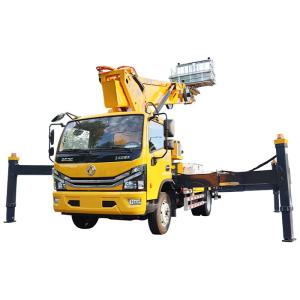 Wholesale Hydraulic Lift Platform Truck 32m Truck Mounted Aerial Working Platform from china suppliers