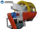 Bulk Plastic Lumps Metal Cans Wood Twin Shaft Shredder , Waste Plastic Recycling
