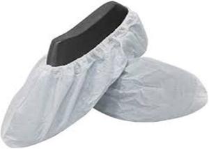 Wholesale Eco Friendly Anti Slip Disposable Shoe Cover , PP Blue Medical Disposable Foot Covers from china suppliers