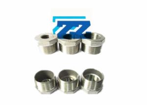 Wholesale BSPP 1 / 2 &quot; A182 304 Stainless Steel Pipe Fittings Hex Head Bushing Male Thread from china suppliers