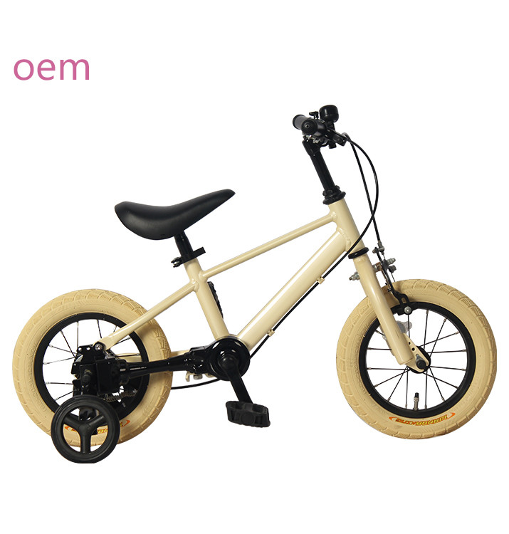 OEM ODM Ergonomics 12 Inch Bicycle With Training Wheels