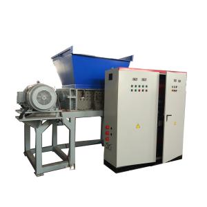 Wholesale Industrial Waste Bottle Bag Strap Recycling Double Shaft Metal Plastic Shredder for Sale from china suppliers