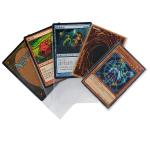 PVC Free Transparent Board Game Sleeves 73x122mm Tarot Card Protection
