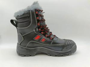 Wholesale Durable Leather Work Boots Steel Toe High Top Winter Boots from china suppliers