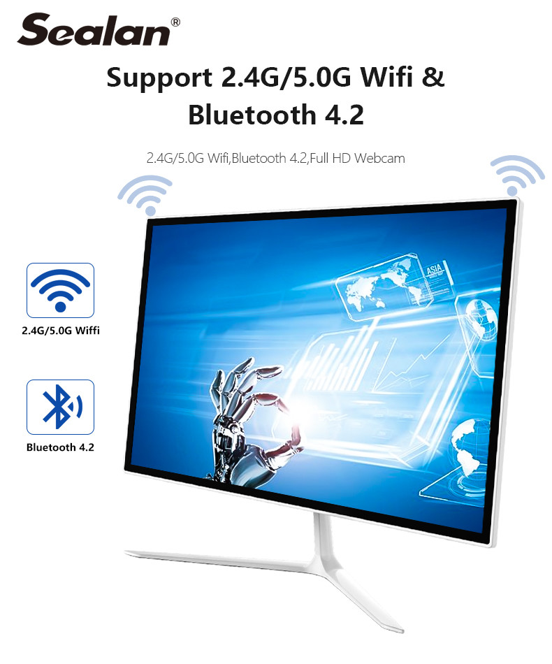 WIFI 2.4GHz I5 Gaming PC Camera 2.0M Pixel Core I5 Computer