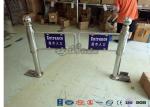 304 Stainless Steel Swing Barrier Gate Intelligent Manual Entry Turnstiles For