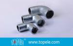 BS4568 Conduit Fittings 25mm Malleable Iron Solid Elbow , 90 Degree Pipe Bent
