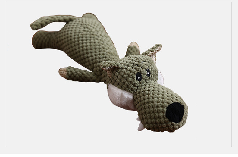 Soft Interactive Set Pet Dog Bites Toy Squeaky Chew Dog Toys For Pets Dog Companion Molar Toys Type Interactive Toys