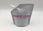Aluminum Foil Spout Pouch Packaging , 120ml Hair Shampoo Plastic Packaging