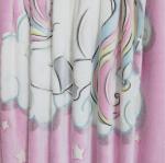 Pink Animal Printed Flannel Fleece Fabric 100% Polyester