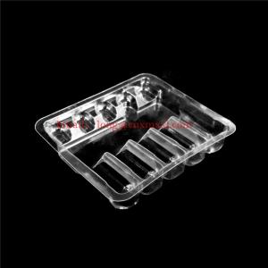 Wholesale 5ml Medical Vial 0.1mm PE Plastic Blister Packaging Tray UV Printing Logo from china suppliers