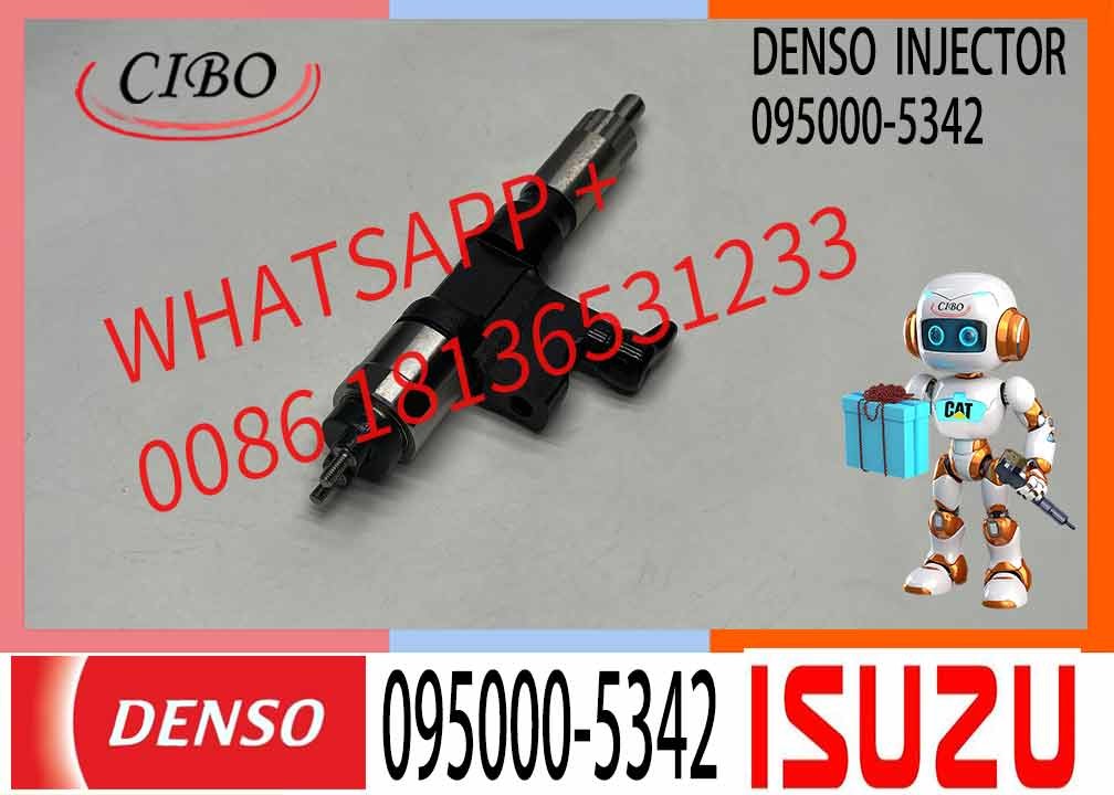 Factory Price Diesel Fuel Injector 095000-5342 095000-5344 095000-5345 8-97602485-2 for Isuzu Foward 4HK1 5.2L4HK1 6HK1