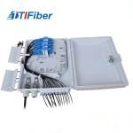 Low Price Outdoor PLC FTTH 1x4 Fiber Cable Splitter Distribution Box