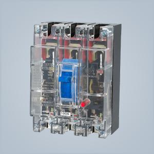 Wholesale 600A 230V 400V MCCB 100 Amp 3 Pole Power Circuit Breaker Heat Resistant from china suppliers