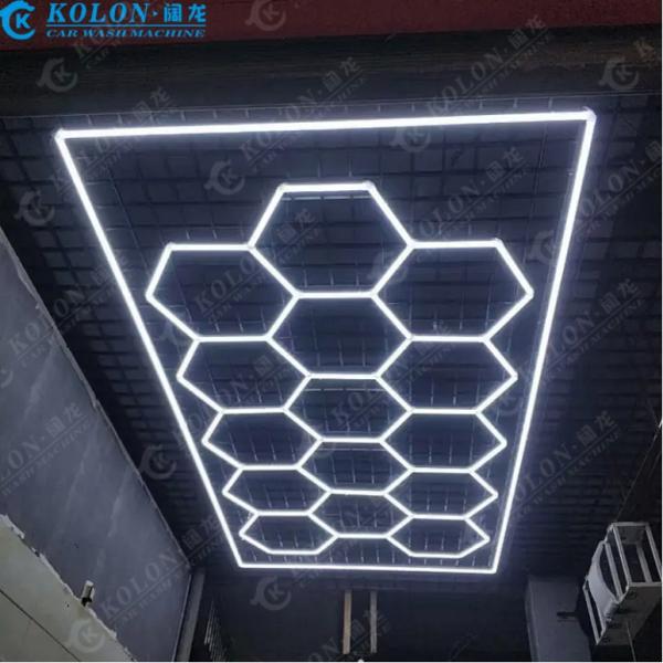 LED Detailing Work Light Tubes For Car Workshop Honeycomb