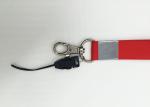 BSCI Heat transfer & Silk Screen Lanyards with neck strap / key holder