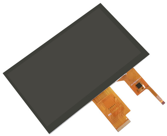 7 Inch Liquid Crystal Display Screen 1024x600 Pixels With High Sensitivity Capacitive Touch