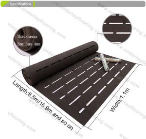 Wholesale 2mm Silent Walk EVA Hardwood Flooring Underlay With Hole from china suppliers