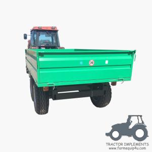 Wholesale 3T4W/4T4W - 4wheels Type Double Axle Tractor Trailer; Hydraulic Dump Trailer With Two Axle; Farm Tipping Trailer from china suppliers