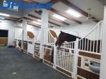 High Resistant Q195 Horse Stable Fronts European Horse Stall With Steel Tubes