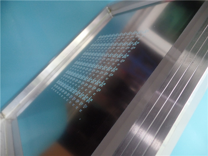 Laser Cut PCB SMT Stencil 0.15mm Stainless Steel Foil with aluminum frame