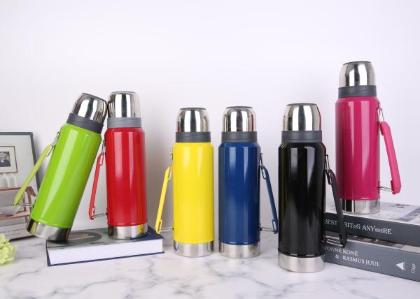 Large Capacity Travel Pot Handle Double Insulated Vacuum Stainless Steel