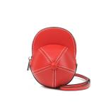 Women Genuine Leather Hat Design Shoulder Bag