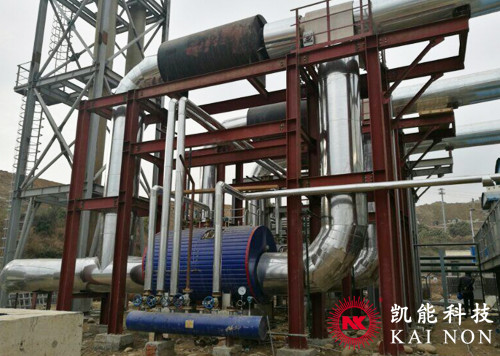 Exhaust Gas Horizontal Steam Boiler For Power Generation 0.5Mpa - 2.45Mpa Working Pressure