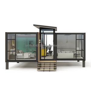 Wholesale Modern Design Garden Container Steel Structure Wooden House Family Housing Window Aluminum Alloy Windows from china suppliers