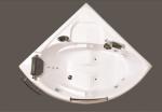 Contemporary Electric Corner Whirlpool Bathtub With Lights / Jets 110/220V
