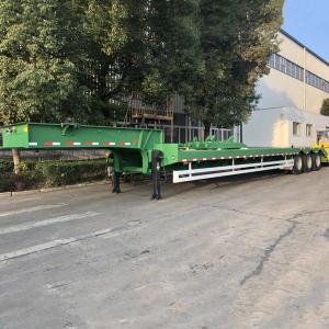 Wholesale Air Suspension Excavato Loader 42 Feet 35T Low Bed Semi Trailer from china suppliers
