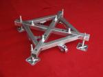 500mm x 500mm Iron Base Caster Truss Coupler For Aluminum Roof Truss