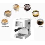 1.6L Stainless Steel Portable Espresso Machine Ground Coffee